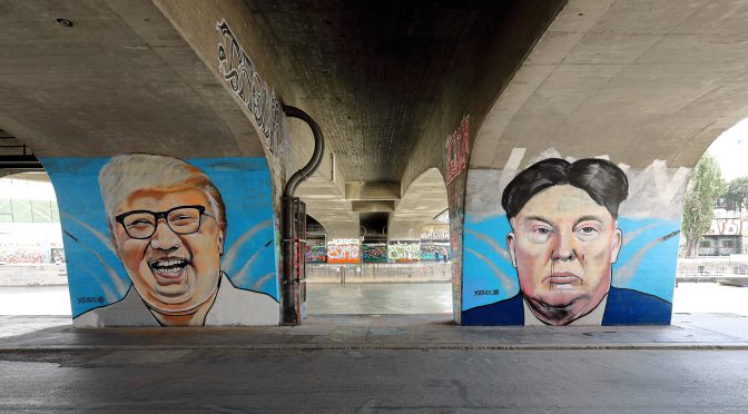 Tiro de partida para o encontro Kim-Trump