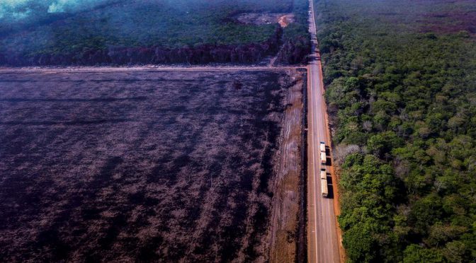 O coração da Terra está doente
