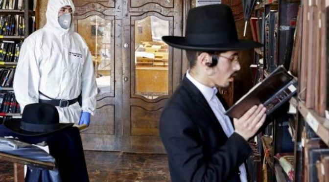 Distância física e confinamento só se o rabino autorizar