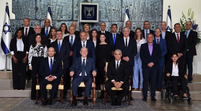 Novo Governo (e Presidente) no adeus a Netanyahu