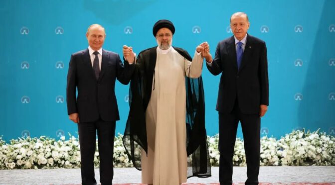 Putin, Raisi e Erdogan: três “amigos” em busca de uma ordem alternativa