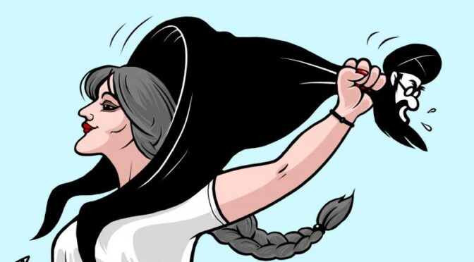 Os lenços que destaparam a frustração