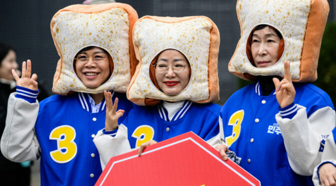 Coreia do Sul vai a votos: campanha marcada pelo preço do cebolinho e o surgimento de um ‘partido de protesto’